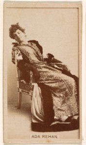 Ada Rehan, from the Actresses series (N245) issued by Kinney Brothers to promote Sweet Caporal Cigarettes MET DP859375
