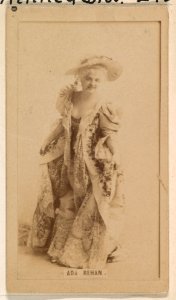 Ada Rehan, from the Actresses series (N245) issued by Kinney Brothers to promote Sweet Caporal Cigarettes MET DP859374