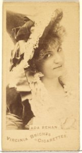 Ada Rehan, from the Actors and Actresses series (N45, Type 1) for Virginia Brights Cigarettes MET DP829869