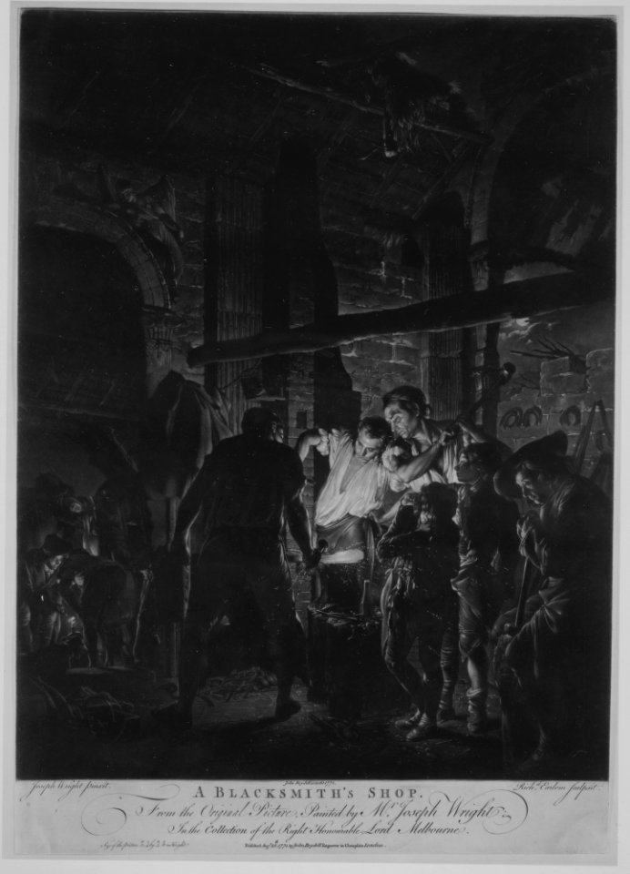 A Blacksmith's Shop MET MM45642