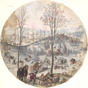 A Boar Hunt MET DP802362