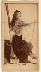 Ada Rehan, from the Actresses series (N245) issued by Kinney Brothers to promote Sweet Caporal Cigarettes MET DP859373