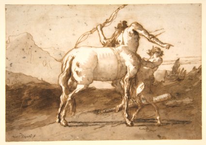 A Centaur and a Satyr MET DP812115