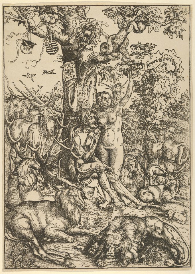 Adam and Eve in Paradise MET DP841890