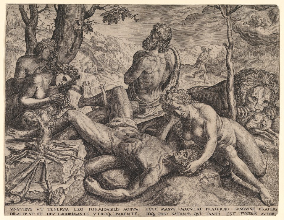 Adam and Eve Lamenting the Death of Abel MET DP874312