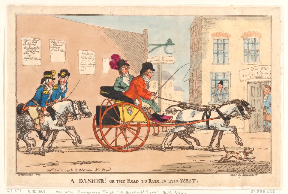 A Dasher! Or the Road to Ruin in the West MET DP872741