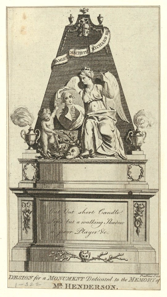 A Design for a Monument Dedicated to the Memory of Mr. Henderson MET DP860162