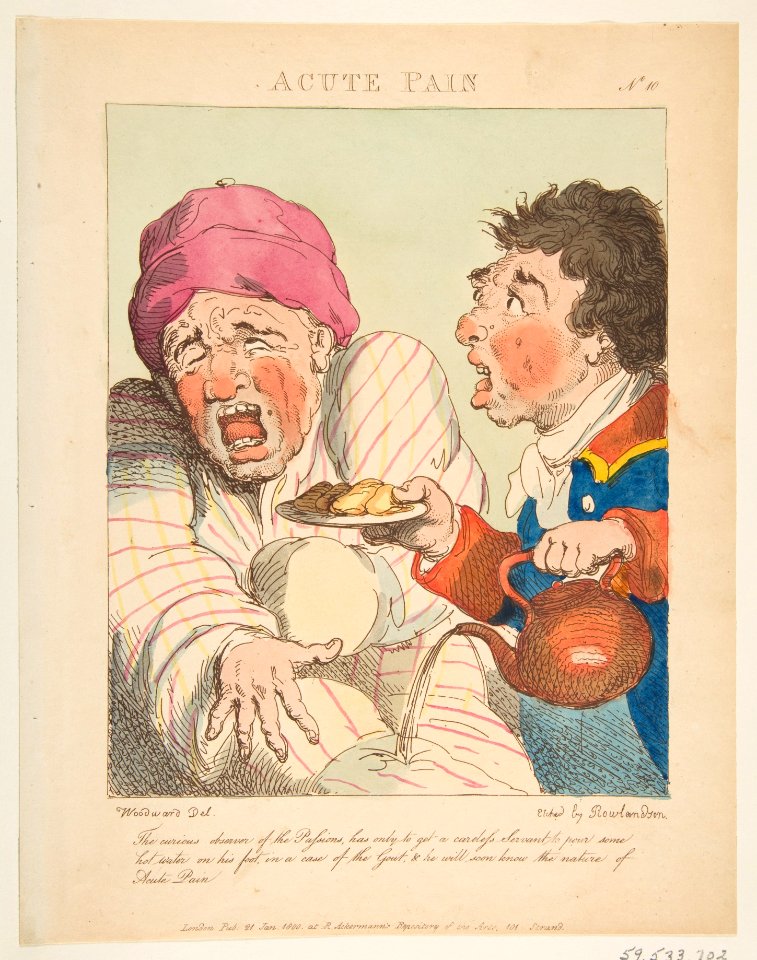 Acute Pain (Le Brun Travested, or Caricatures of the Passions) MET DP817268