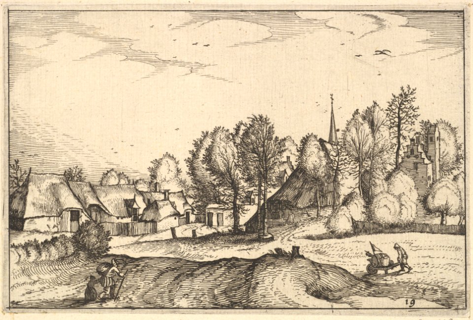 A Castle from Regiunculae et Villae Aliquot Ducatus Brabantiae MET DP825684