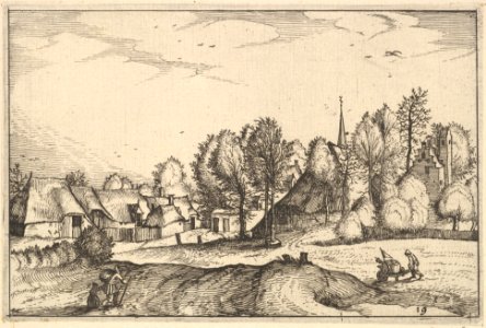 A Castle from Regiunculae et Villae Aliquot Ducatus Brabantiae MET DP825684