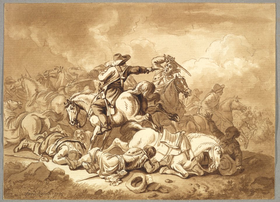 A Battle Scene MET DP827305