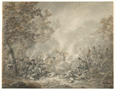 A Battle Between Cavalrymen and Infantry MET DP860036