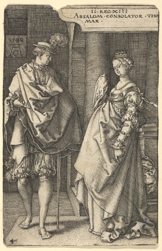 Absalom Comforting Tamar MET DP836652