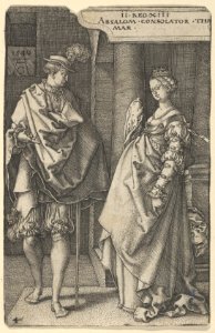Absalom Comforting Tamar MET DP836652