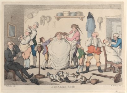 A Barber's Shop Met DP885136