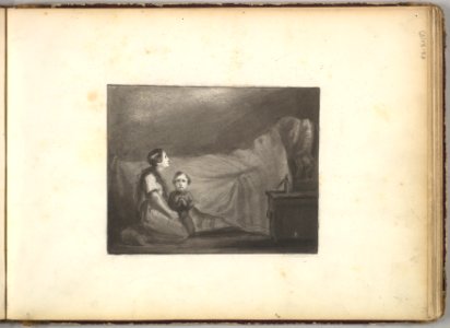 A Deathbed Scene (in Sketch Book With Drawings on Twenty-six Leaves) MET DP826420