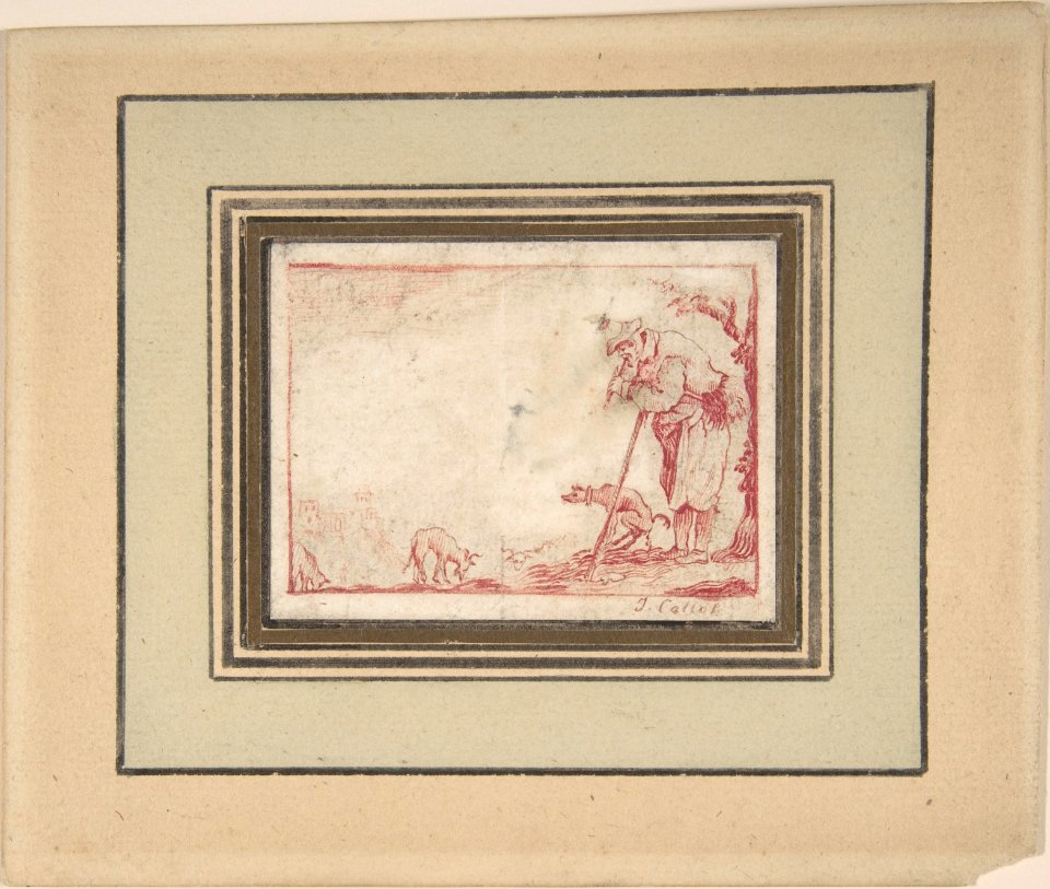 A Beggar Playing a Flute MET DP805549