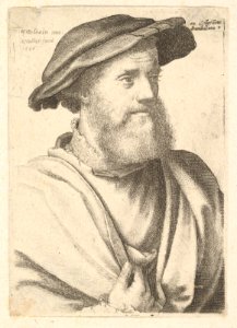 A bearded man after Hans Holbein (?) MET DP823774