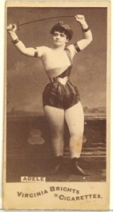 Adele, from the Actors and Actresses series (N45, Type 1) for Virginia Brights Cigarettes MET DP828864