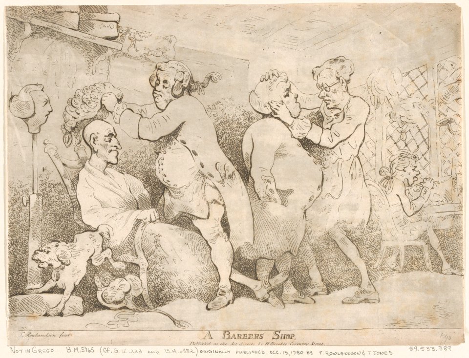 A Barber's Shop MET DP880241