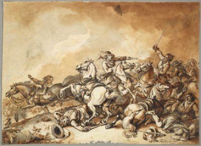 A Battle Scene MET DP827299