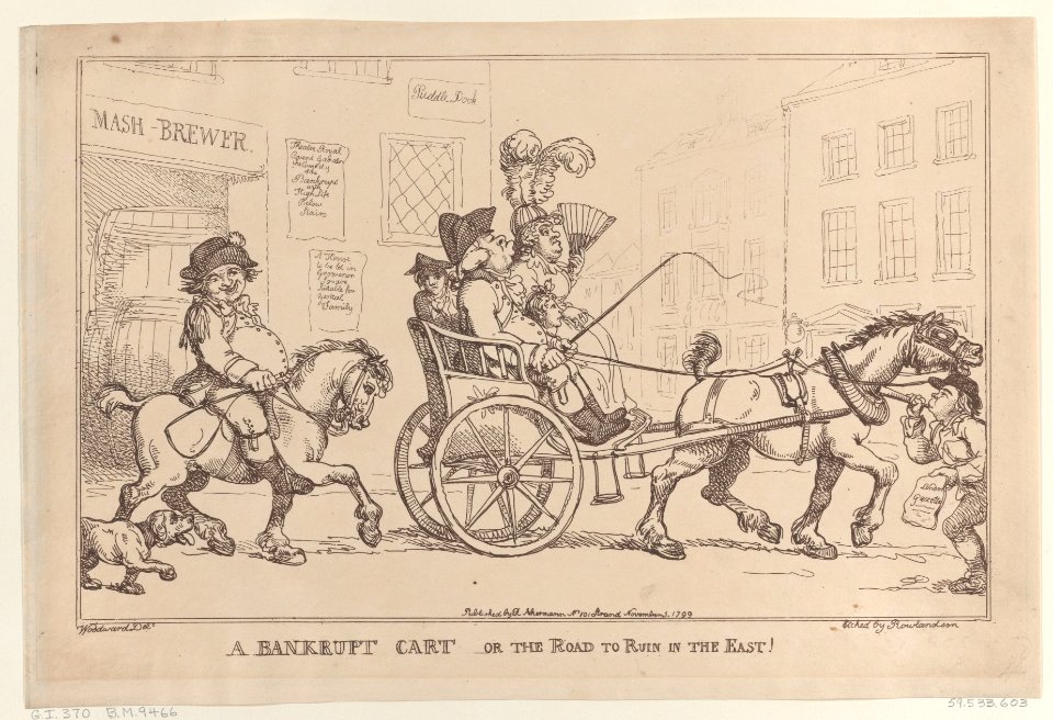 A Bankrupt Cart, or The Road to Ruin in the East Met DP884423