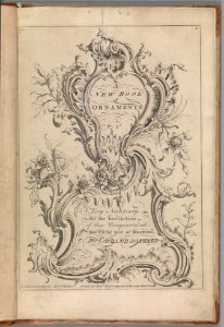 A New Book of Ornaments, Very Necessary for the Instruction of Those Unacquainted With the Useful Part of Drawing MET DP270225