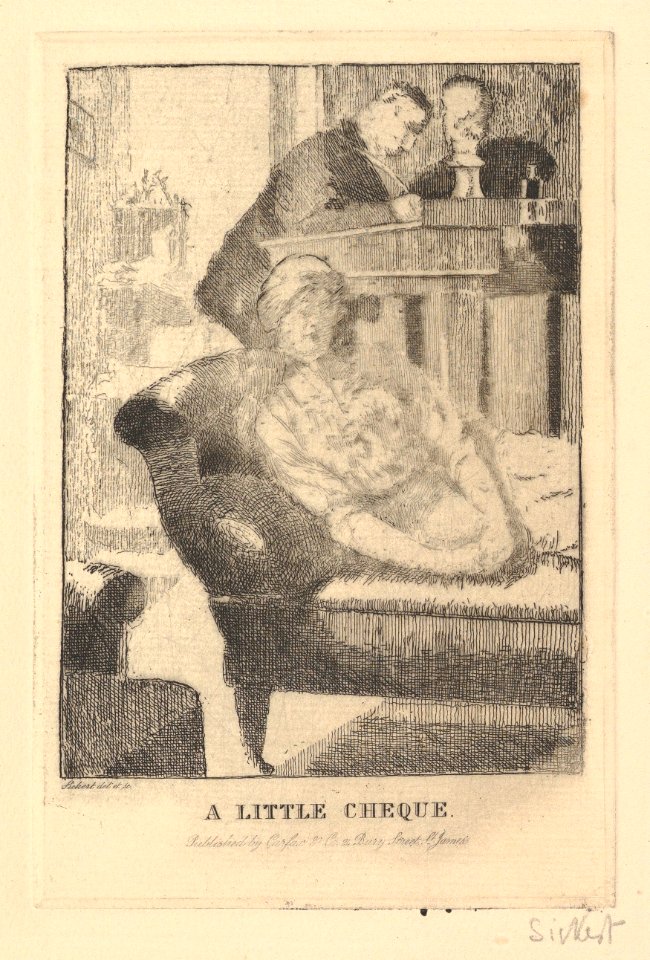A Little Cheque (The Small Plate) MET DP819265