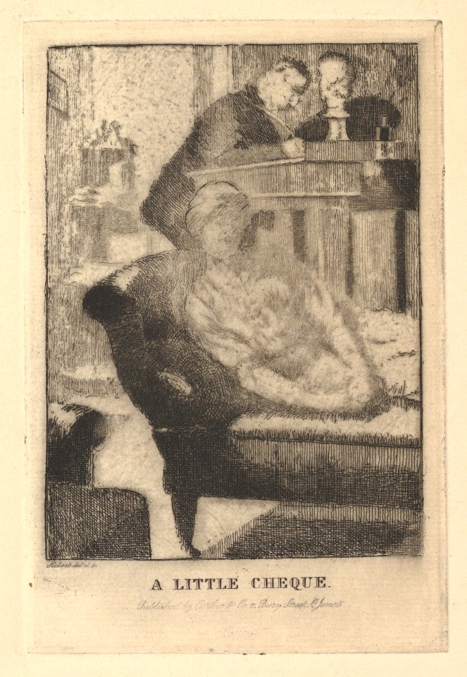 A Little Cheque (The Small Plate) MET DP819256