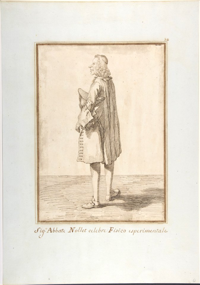 Abbé Jean-Antoine Nollet MET DP808871