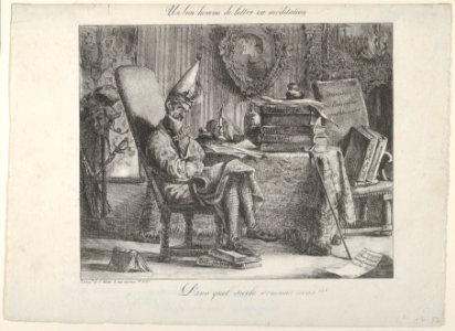 A Literary Fellow Meditating MET DP851163