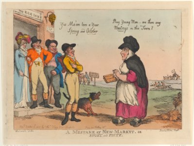A Mistake at New Market, or Sport and Piety Met DP884682