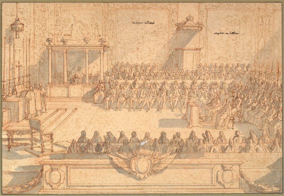 A Gathering in a Church MET DP827310