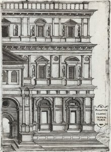 Aerarii Publici Rome, from a Series of Prints depicting (reconstructed) Buildings from Roman Antiquity MET DP874989