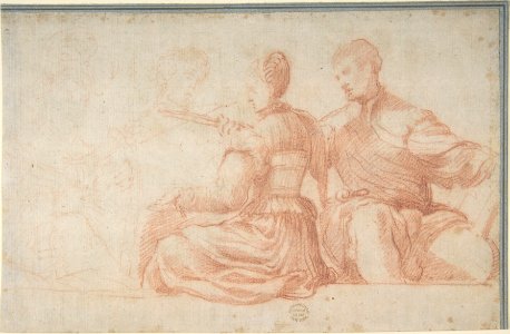 A Frieze Portraying a Music Party MET DP807544