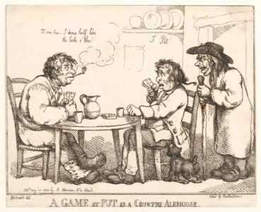 A Game at Put in a Country Alehouse MET DP872739