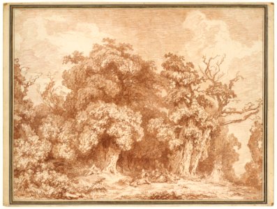 A Gathering at Wood's Edge MET DT628