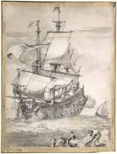 A Frigate at Sea MET DP807953