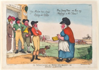 A Mistake at New Market, or Sport and Piety Met DP884683