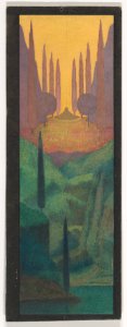 A Monument in a Mountainous Landscape MET DP856188