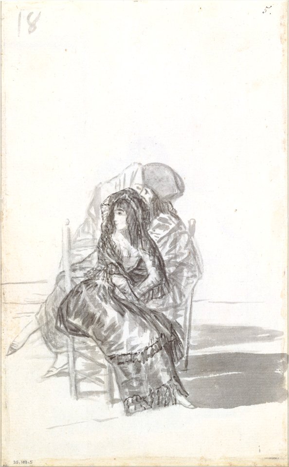 A Maja and Two Companions MET DT236259