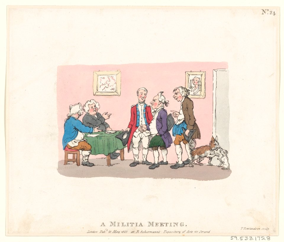 A Militia Meeting MET DP879716