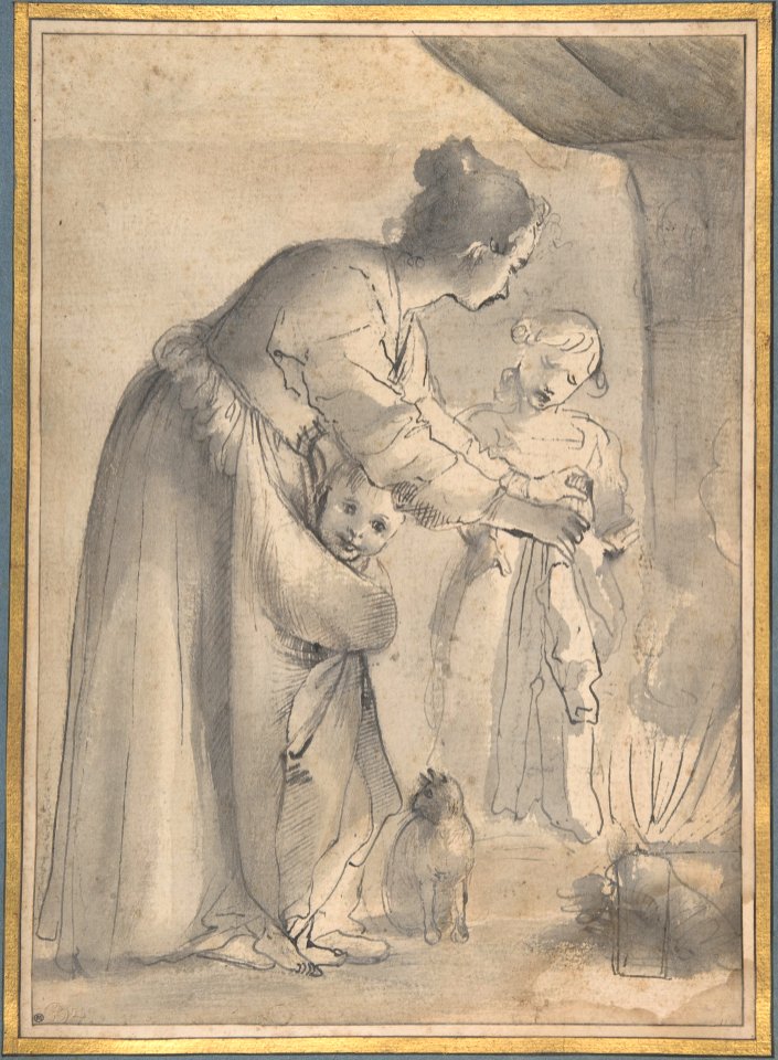 A Domestic Scene MET DP808292