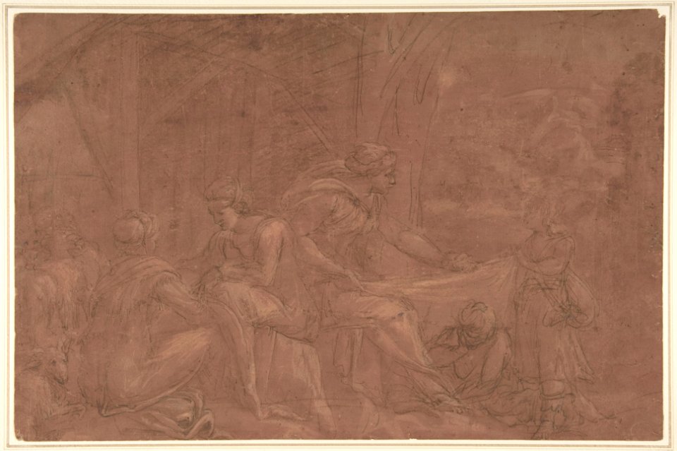 A Domestic Scene MET DP810256