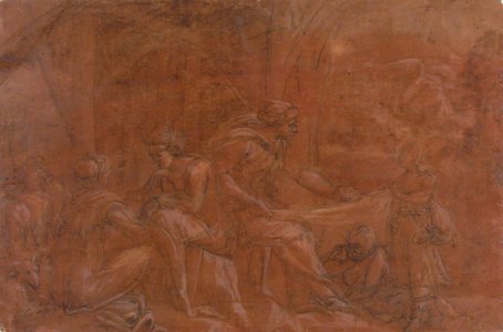 A Domestic Scene MET 1993.271 RECTO