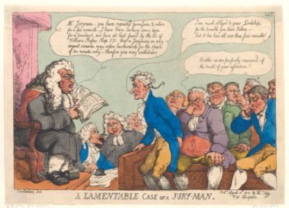 A Lamentable Case of a Jury-Man MET DP884488