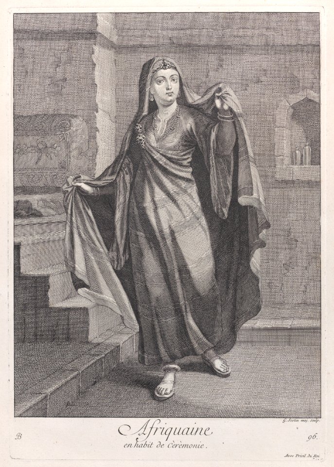 Afriquaine, en habit de Cèrèmonie Met DP887262