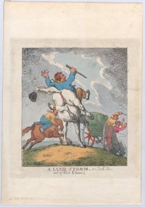 A Land Storm, or Jack Tars Out of Their Element MET DP881080