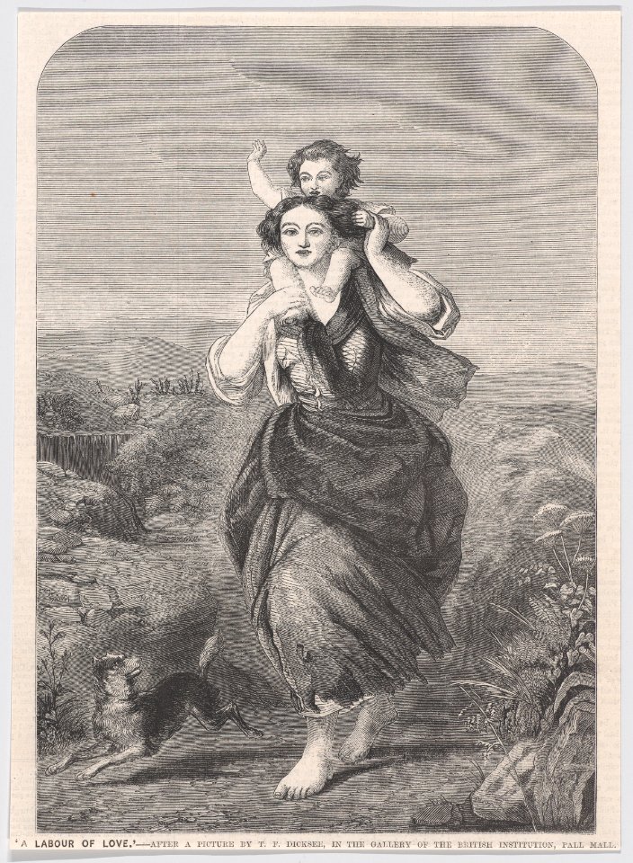 A Labour of Love, from the "Illustrated London News" MET DP861609