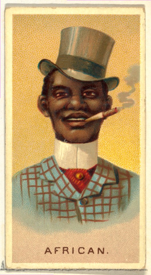 African, from World's Smokers series (N33) for Allen & Ginter Cigarettes MET DP838649